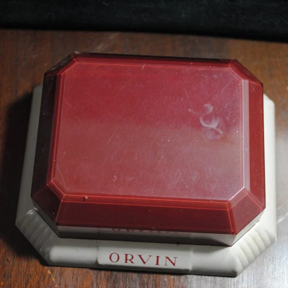 Vintage Art Deco Orvin Watch Presentation Display Box